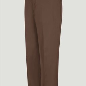 Brown Chinos with Tailored Silhouette